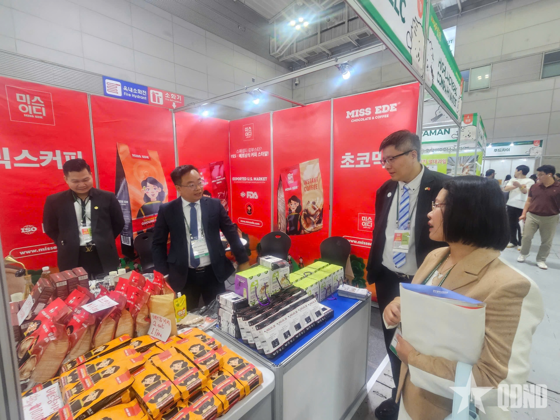 Các địa phương và doanh nghiệp Việt Nam quảng bá sản phẩm tại Hội chợ Ẩm thực toàn cầu Gwangju 2026